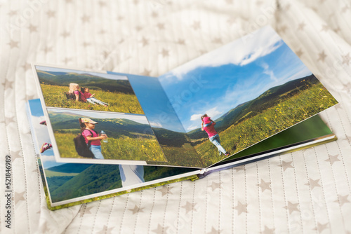 Photo Books or Albums Provide Sweet Memory of Growing Up Process to Family Members.