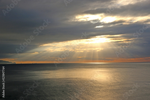   Dawn over the Mediterranean Sea 