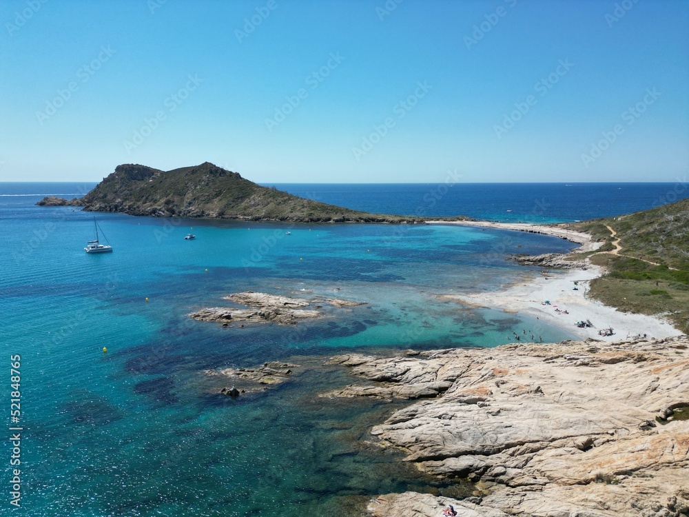 Fototapeta premium Paysage méditerranéen du sud de la France dans le département du Var