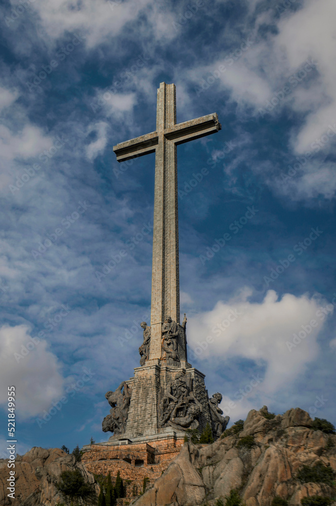 Valley of the Fallen in San Lorenzo de El Escorial, Madrid, Spain Valley of the Fallen in San Lorenzo de El Escorial, Madrid, Spain
