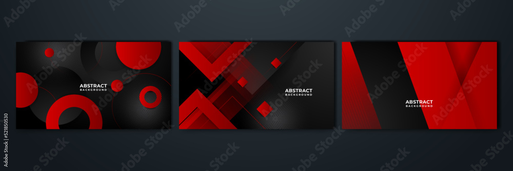 Red black abstract wavy presentation background. Vector illustration design for business presentation, banner, cover, web, flyer, card, poster, game, texture, slide, magazine, and powerpoint. Red black abstract wavy presentation background. Vector illustration design for business presentation, banner, cover, web, flyer, card, poster, game, texture, slide, magazine, and powerpoint.