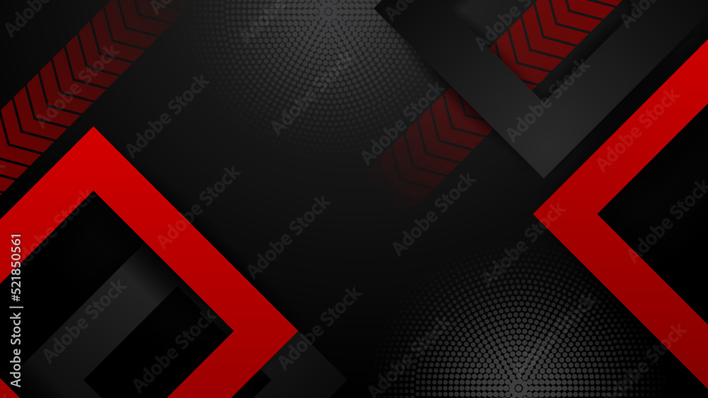 Red black abstract wavy presentation background. Vector illustration design for business presentation, banner, cover, web, flyer, card, poster, game, texture, slide, magazine, and powerpoint. Red black abstract wavy presentation background. Vector illustration design for business presentation, banner, cover, web, flyer, card, poster, game, texture, slide, magazine, and powerpoint.