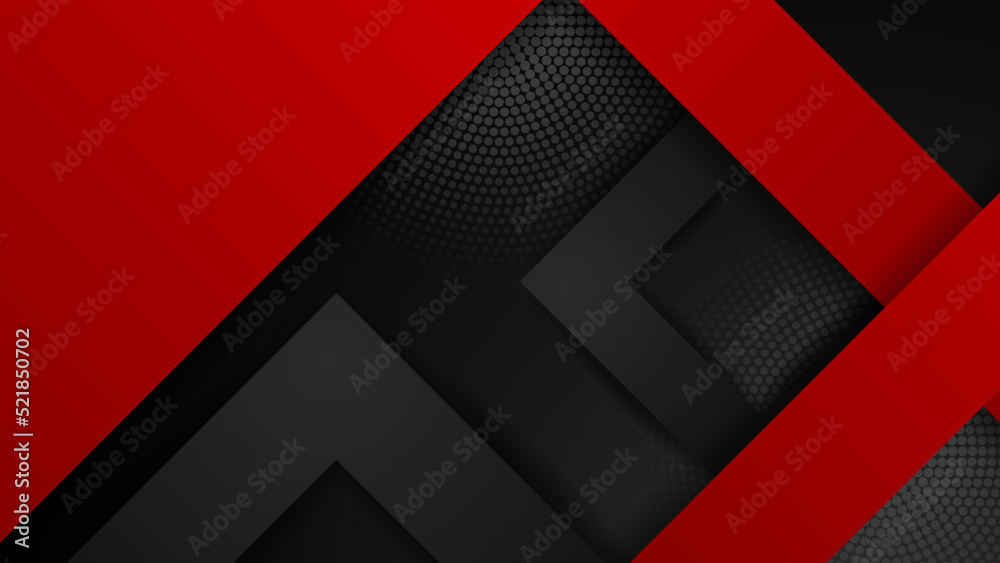 Red black abstract wavy presentation background. Vector illustration design for business presentation, banner, cover, web, flyer, card, poster, game, texture, slide, magazine, and powerpoint. Red black abstract wavy presentation background. Vector illustration design for business presentation, banner, cover, web, flyer, card, poster, game, texture, slide, magazine, and powerpoint.