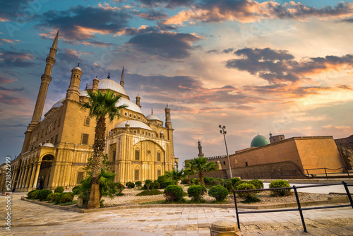 Clouds over Cairo Mosque photo