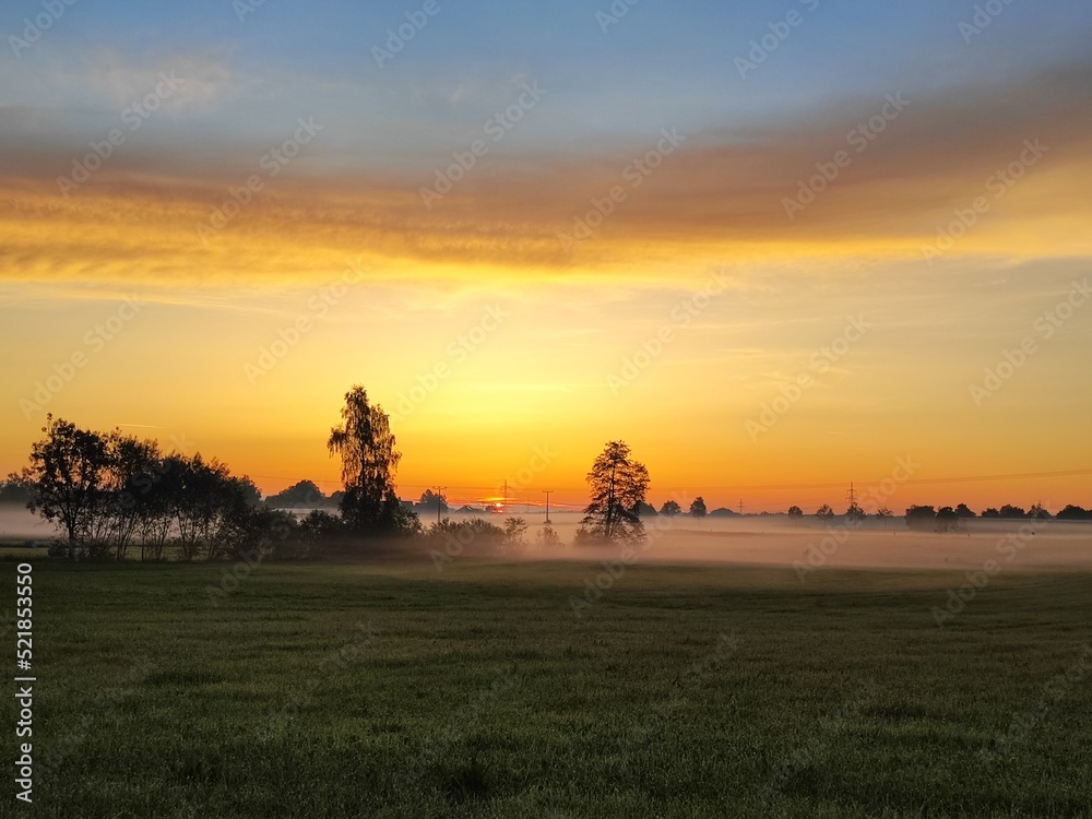 Fototapeta premium Sonnenaufgang