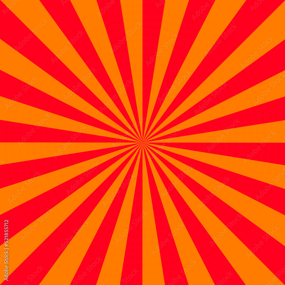 retro sunburst background