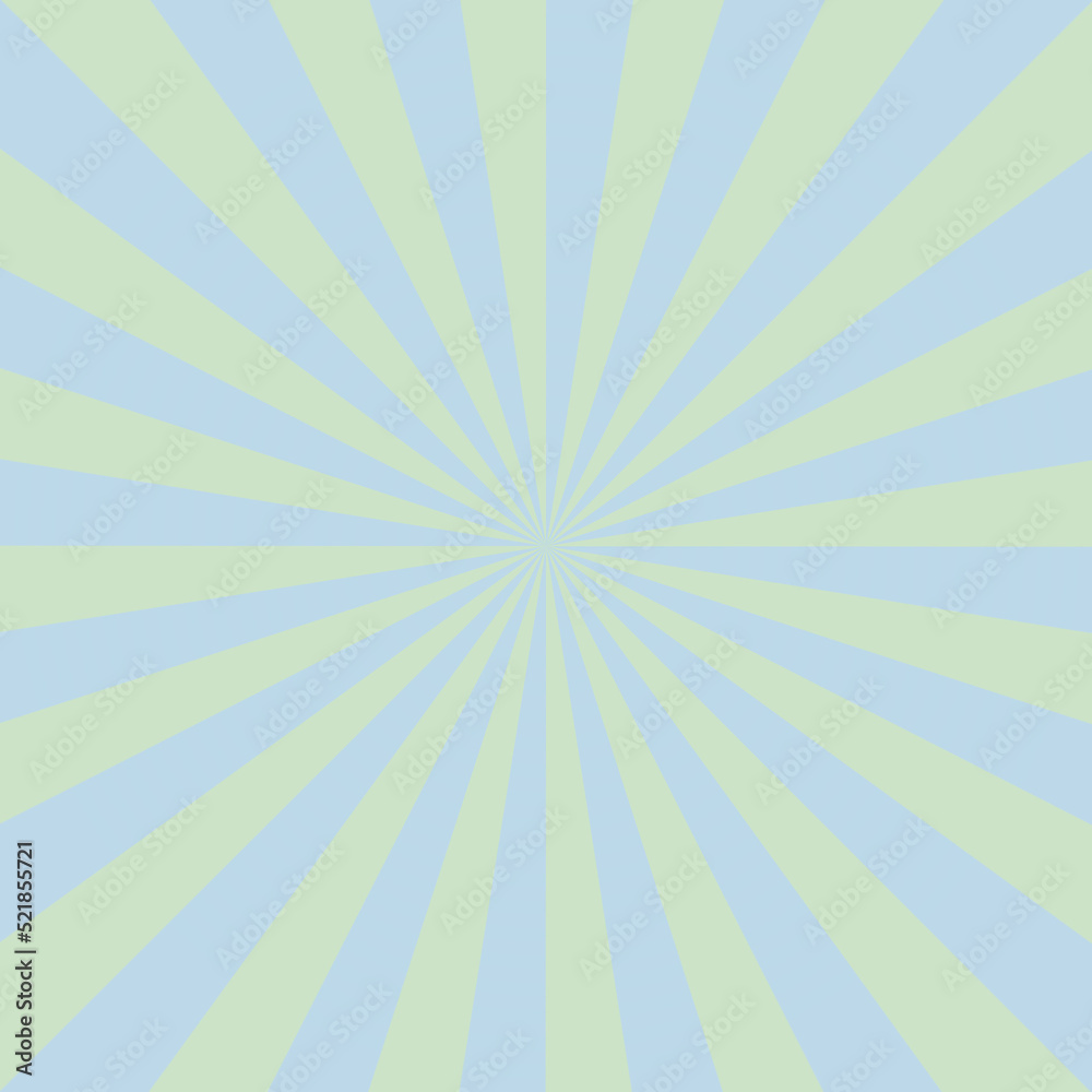 retro background with rays