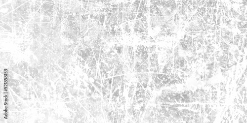 Abstract black and white grunge or surface or floor texture, Detailed, clear, scratched and high resolution grunge style dusty overlay texture, Grunge monochrome white and black vector texture.