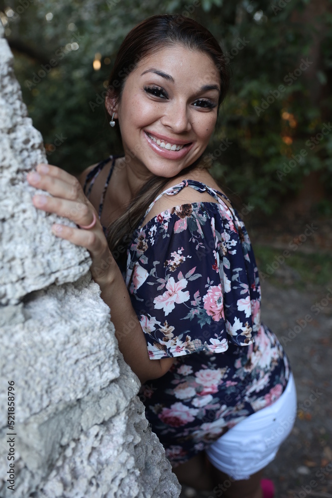 Miami, Florida / United States – December 31, 2021: Maternity Photoshoot in a Park Miami, Florida / United States – December 31, 2021: Maternity Photoshoot in a Park