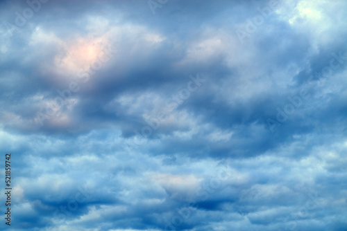 Fototapeta Naklejka Na Ścianę i Meble -  Dark Gray Cloudy Dramatic Sky Cloudscape