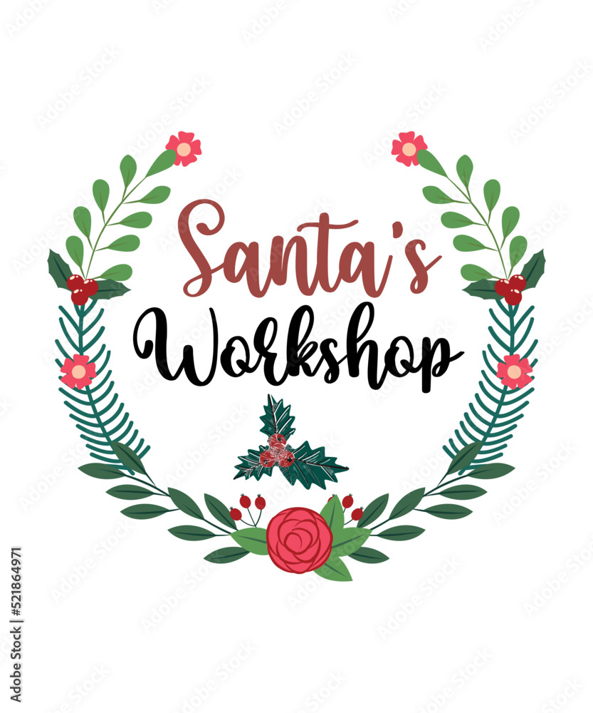 Obraz premium Christmas SVG Bundle , Winter SVG File, Holiday SVG File, Seasonal, Cricut, Silhouette, Cut Files, Digital, Instant Download,Winter SVG Bundle, Christmas Svg, Winter svg, Santa svg, Christmas Quote sv
