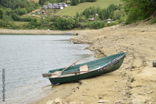 boat on the lake