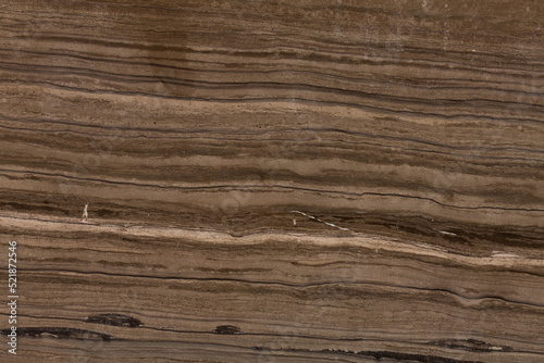 Striato tortora - natural marble stone texture, photo of slab. photo