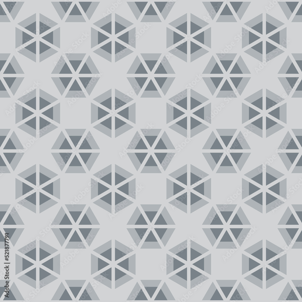 Fototapeta premium minimalist hexagon seamless pattern