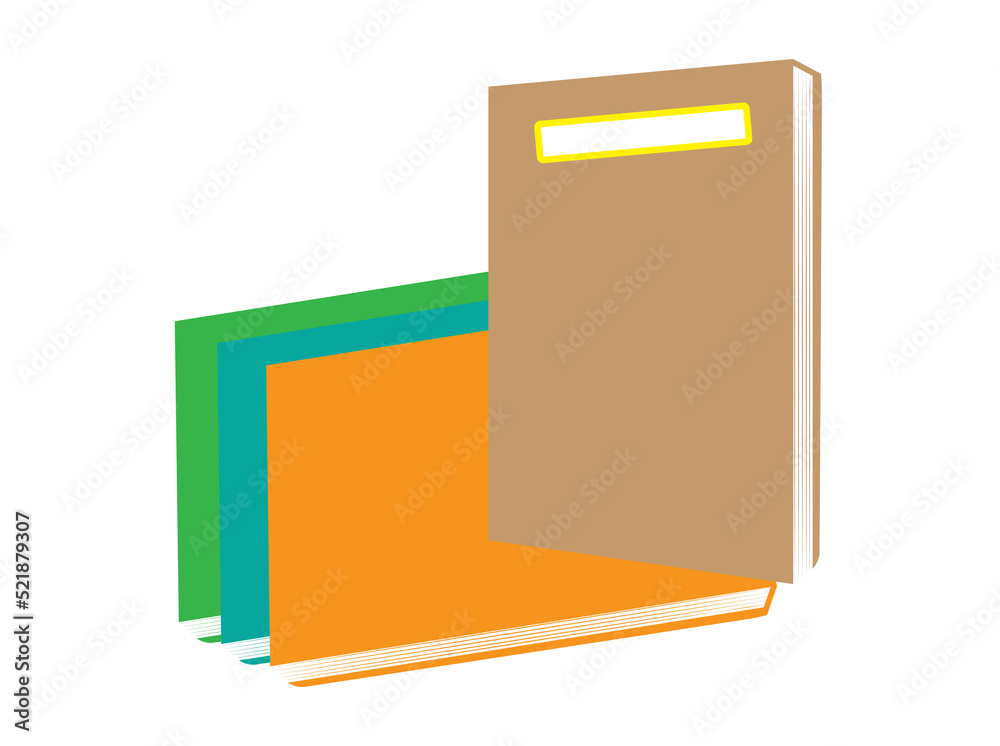 Vector illustration of book icon Vector illustration of book icon