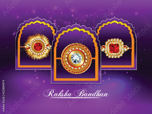 Happy raksha bandhan indian festival background