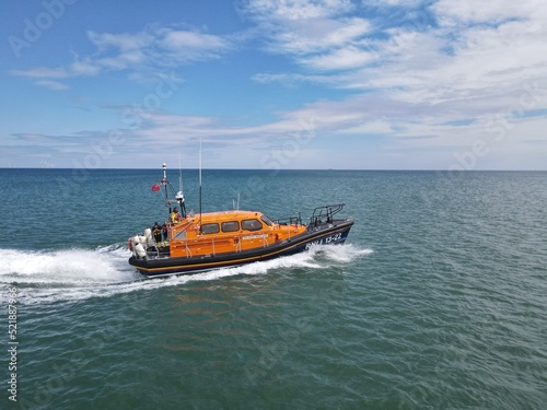RNLI Humber Lifeboat / Bridlington Lifeboat / Withernsea Lifeboat on manoeuvres