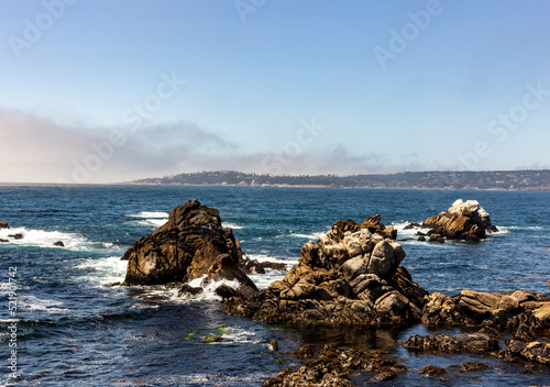 Fototapeta Naklejka Na Ścianę i Meble -  A view on the Pacific coast