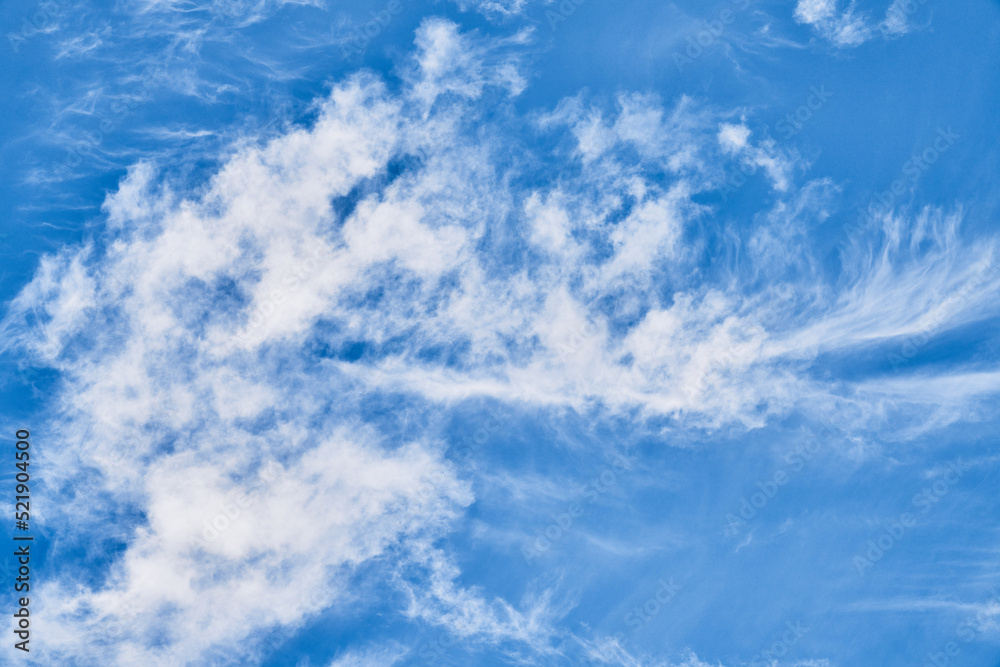 Fototapeta premium Beautiful blue sky image