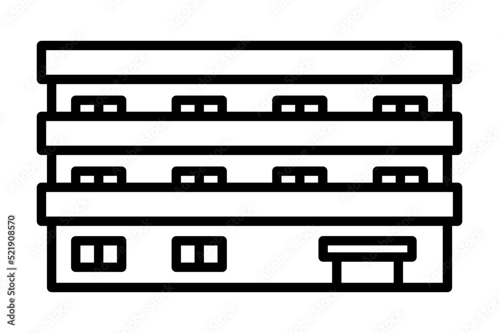 建物のアイコン 建物のアイコン