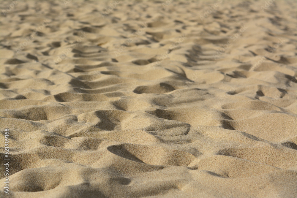 Fototapeta premium Beautiful view of sand surface as background