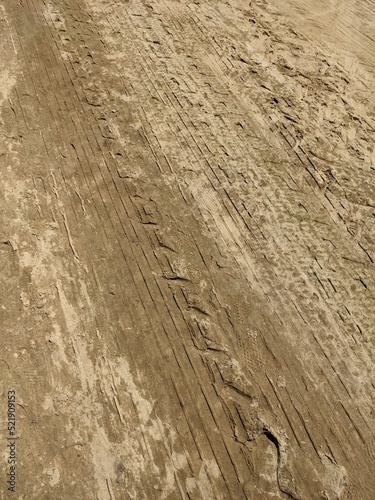 Tire sand texture