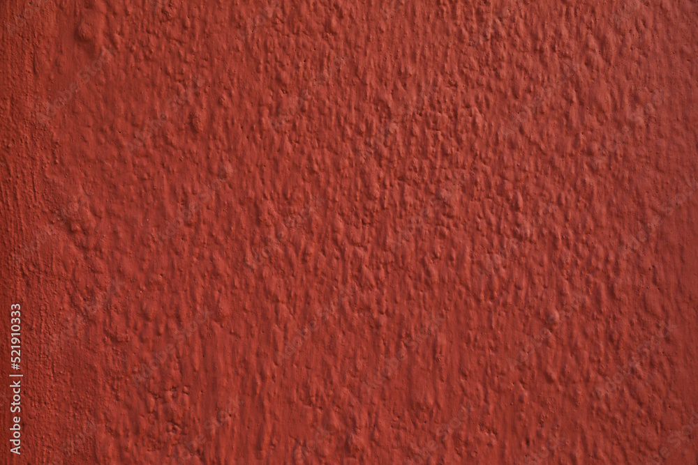 Fototapeta premium Texture of brown plaster wall as background