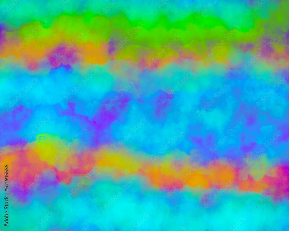 Multi-color watercolor Background