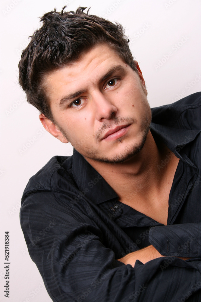 Head Shot Of Male Model