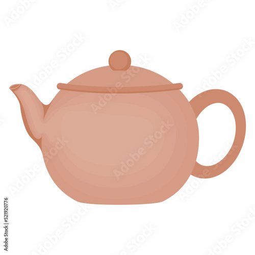 pink teapot asian utensil
