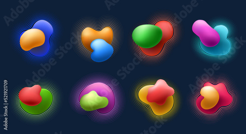 Organic 3d stains