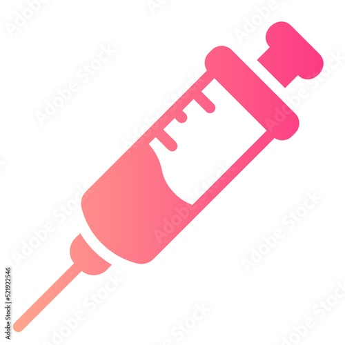 syringe gradient icon
