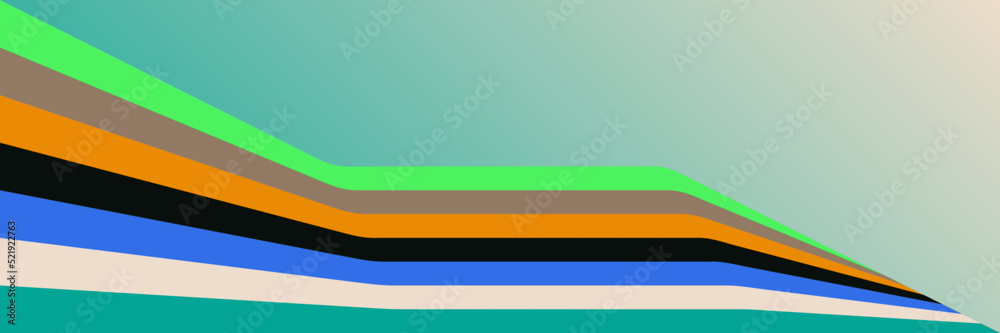 Abstract 1970's background design in simple retro style with stripes. Vector illustration. Abstract 1970's background design in simple retro style with stripes. Vector illustration.