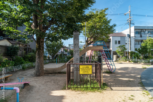 京都・平安京・羅城門跡碑