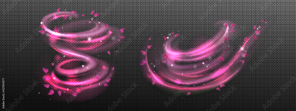 Pink Magic Dust Background