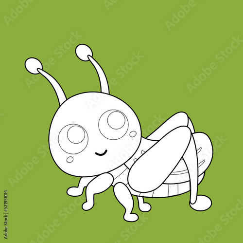 Insects Animal Theme Digital Stamp