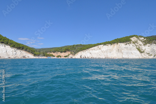 White cliffs in Vieste
