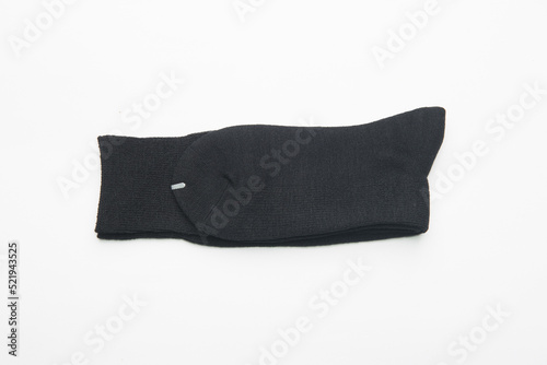 A pair of socks isolated on white background with clipping path.