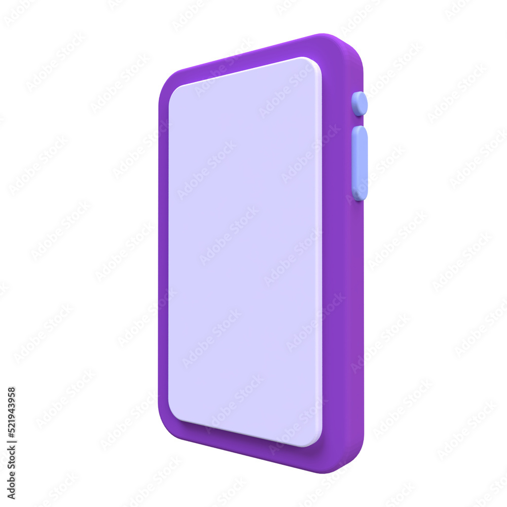 smartphone illustration with transparent background smartphone illustration with transparent background