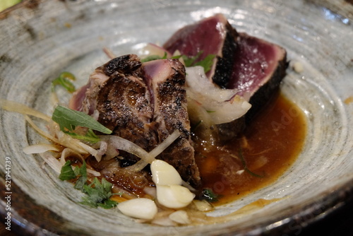 美味しいカツオのたたき