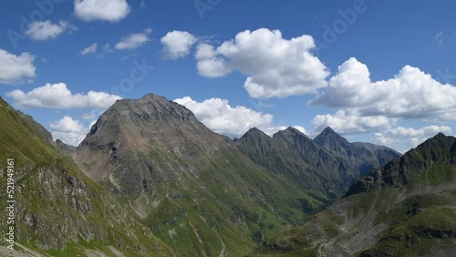 Zeitraffer, Hochgolling in den Schladminger Tauern, Steiermark, Salzburg photo