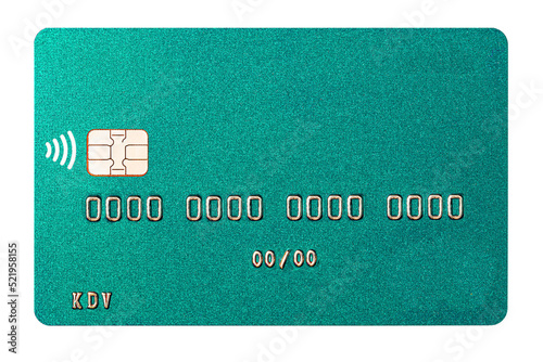 MasterCard Debit card closeup