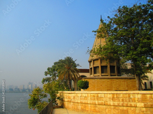 The Manasterly Palace on Rawda Island in Cairo, Egypt (ID: 521958945)
