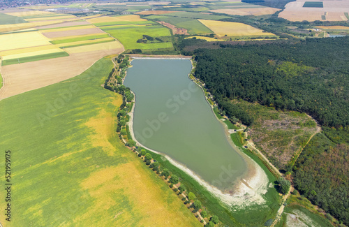 a small artificial lake built against floods in the downstream towns © sebi_2569