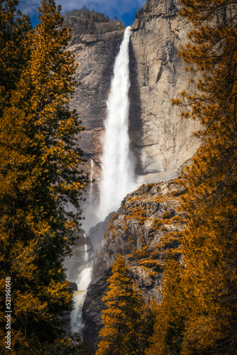 Autumn Yosemite Falls  California