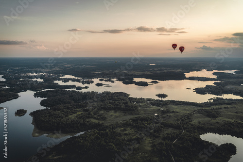 Trakai castle in Lithuania photo