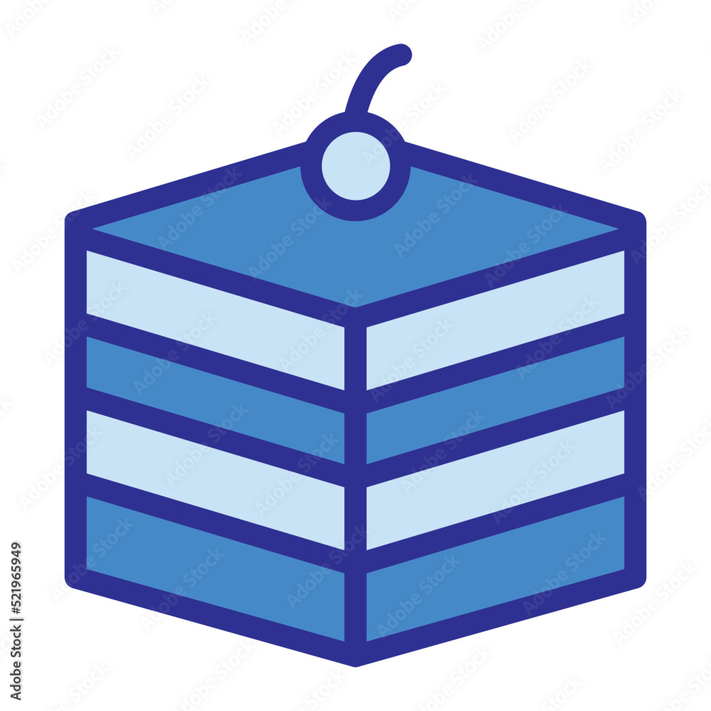 Fototapeta premium cake icon