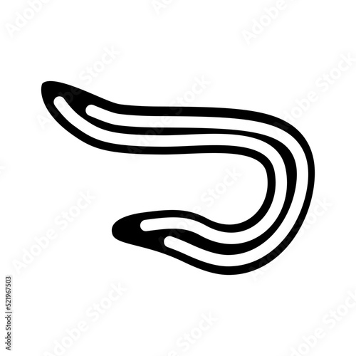 armenian cucumber glyph icon vector. armenian cucumber sign. isolated symbol illustration