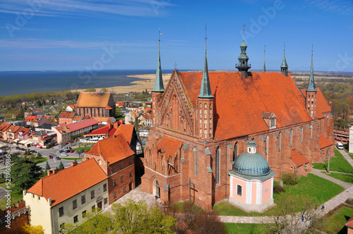Frombork Cathedral in Frombork  Warmian-Masurian Voivodeship  Poland.