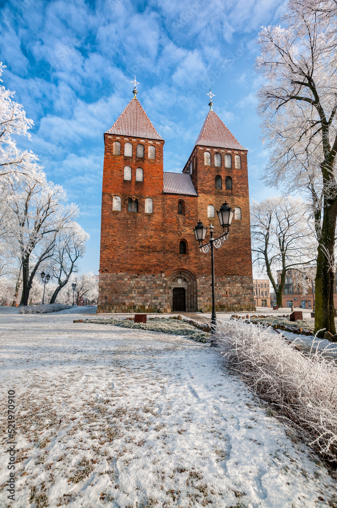Romanesque Church of the Blessed Virgin Mary - Basilica Minor. Inowroclaw, Kuyavian-Pomeranian Voivodeship, Poland	

